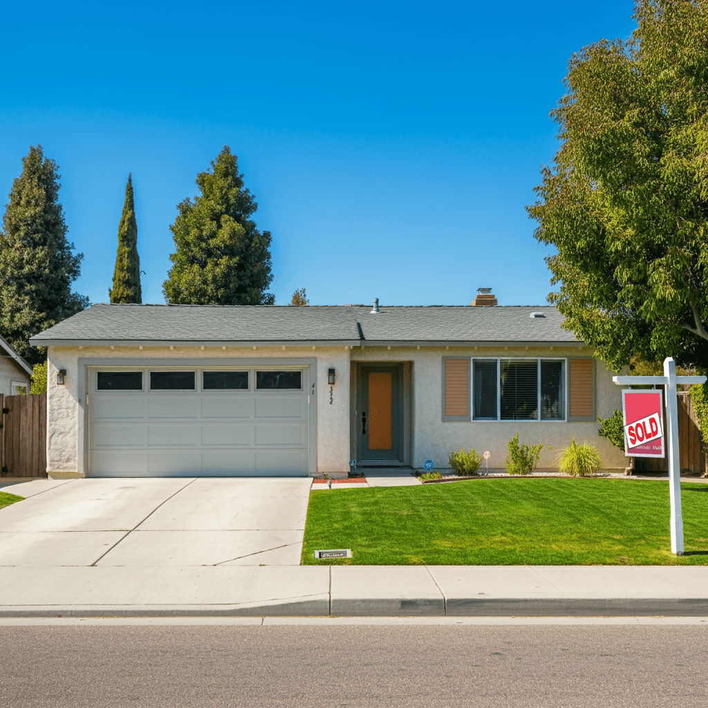Clean home exterior