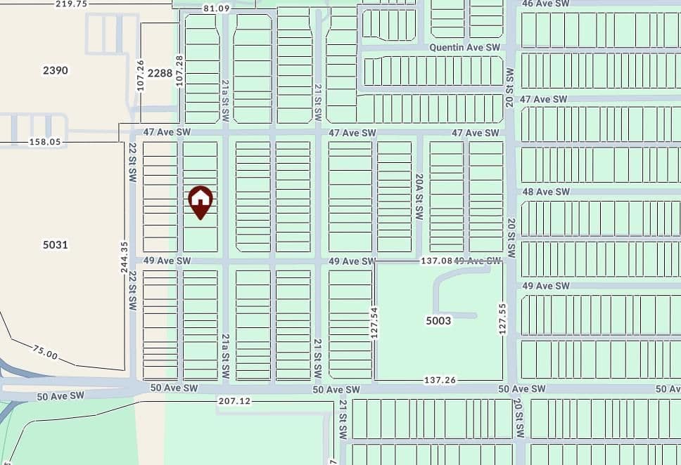 Sold property in Altadore